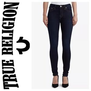 True Religion Halle High Rise Super Skinny Jeans